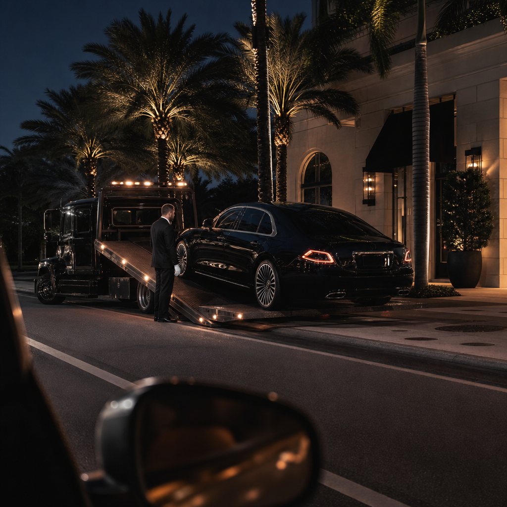 Towing in West Palm Beach — emergency towing image in West Palm Beach